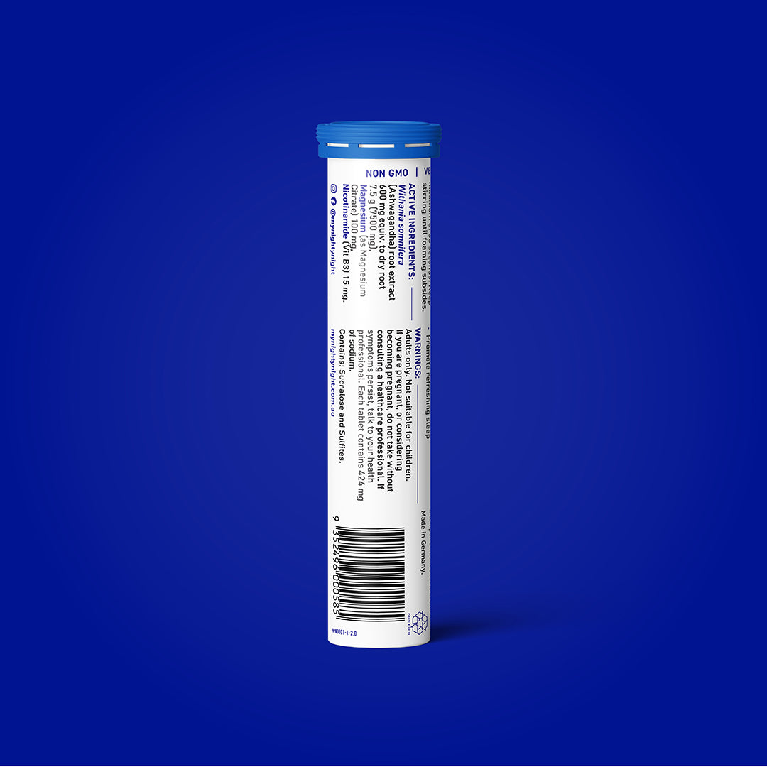 NEW - Nighty Night Sleep Effervescent Elderberry
